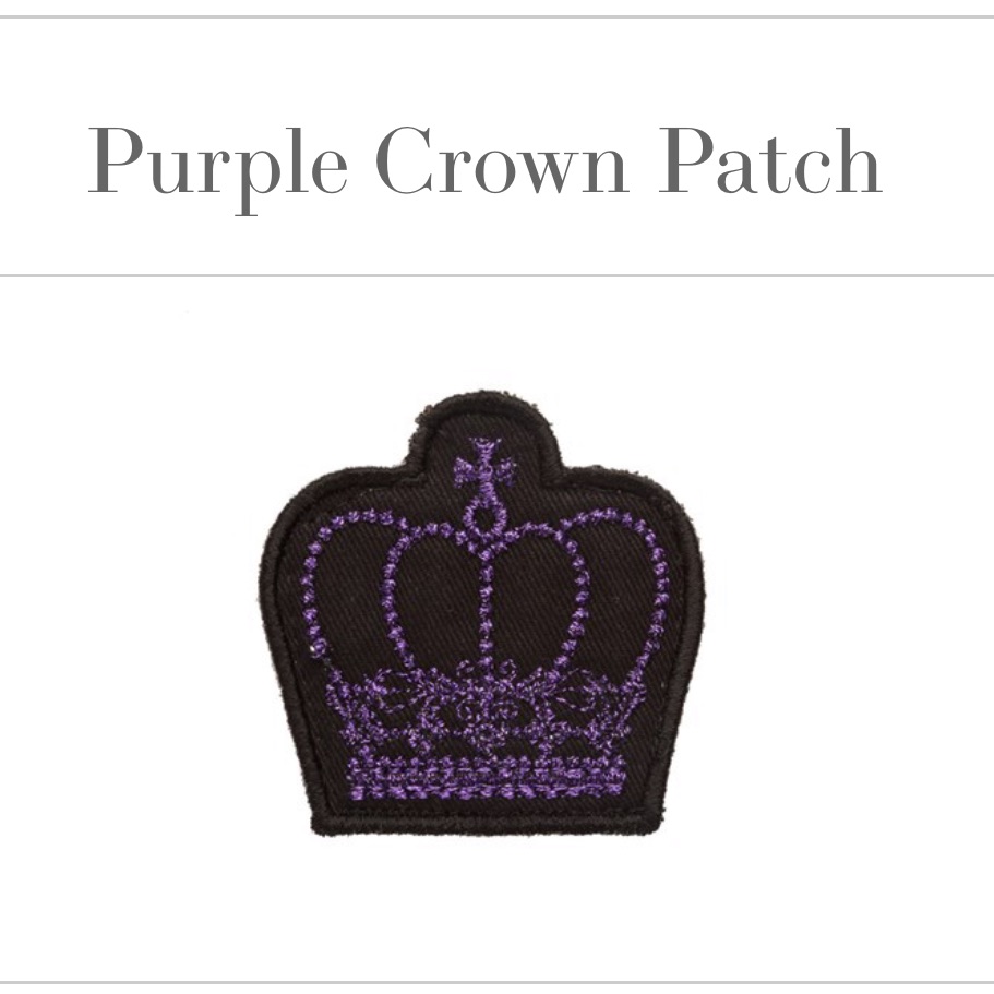 Purple Crown Patch